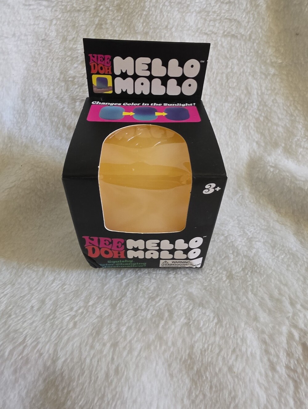 NEW NeeDoh Mello Mallo Color-Changing Squishy Marshmallow Toy Boxed